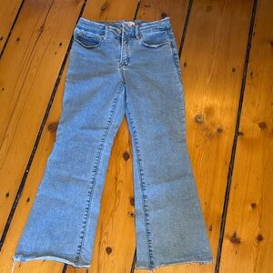Good American Cropped Flares